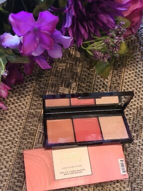 Laura Geller Peach and Coral Eyeshadow & Cheek Palette